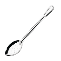 Stainless Steel Perforated Serving Spoon | Kitchen Utensil | Commercial Catering | Vogue J640