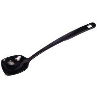 Long Black Serving Spoon | Kitchen Utensil | 30cm Melamine Handle | Olympia J644