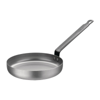 Commercial Omelette Pan | Steel Frying Pan | 200mm Diameter | Vogue K378