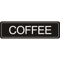 Adhesive Airpot Label | Coffee Sign | Self-Adhesive Beverage Dispenser Label | K703