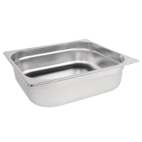 Stainless Steel Gastronorm Pan | 2/3 GN Container | 100mm Deep | Vogue K812