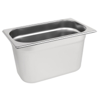 Stainless Steel Gastronorm Pan | 1/4 GN Container | 150mm Deep | Vogue K820