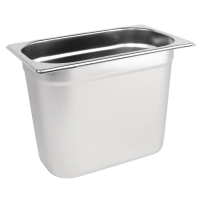 Stainless Steel Gastronorm Pan | 1/4 GN Pan | 200mm Deep | Vogue K823