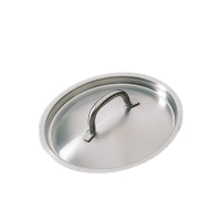 Stainless Steel Saucepan Lid | Professional Cooking Lid | 180mm Diameter | Bourgeat K832