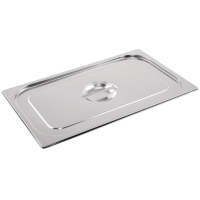 Stainless Steel Gastronorm Lid | 1/1 GN Pan Cover | Kitchen Storage Solution | Vogue K926