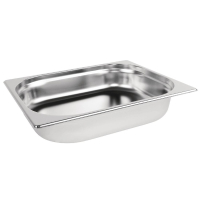 Stainless Steel Gastronorm Pan | 1/2 GN Container | 65mm Deep | Vogue K927