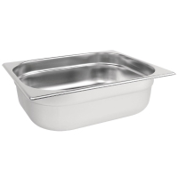 Commercial Gastronorm Pan | 1/2 Stainless Steel Container | 100mm Depth | Vogue K928