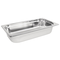 Stainless Steel Gastronorm Pan | 1/3 GN Container | 65mm Depth | Vogue K929