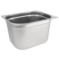 Stainless Steel Gastronorm Pan | 1/2 GN Container | 200mm Deep | Vogue K932