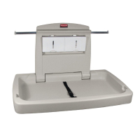 Baby Changing Station | Wall-Mounted Changing Table | Commercial Restroom Facility | Rubbermaid L372