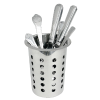 Round Cutlery Basket | Commercial Dishwasher Accessory | Utensil Holder | L443