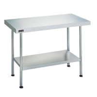 Commercial Centre Table | Freestanding Prep Station | Stainless Steel Worktop | Lincat L6509CT