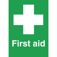 First Aid Symbol Sign | Medical Emergency Sign | Safety Signage | L965