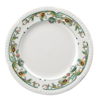 White Sumatra Plates | Fine China Dinner Plates | 215mm Diameter | Churchill Buckingham M490