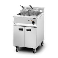Commercial Electric Fryer | Single Tank Freestanding Fryer | 2 Baskets | Lincat OE8108