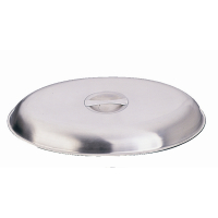 Oval Vegetable Dish Lid | 12 Inch Serving Dish Cover | Stainless Steel | Churchill P183