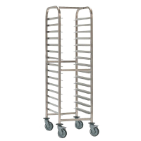 Patisserie Racking Trolley | Commercial Bakery Rack | 15 Shelves | Bourgeat P059