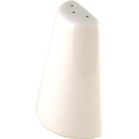 Pepper Shaker | Salt & Pepper Dispenser | 89mm White Ceramic | Churchill Voyager Comet Odyssey P461