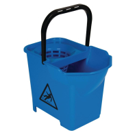 Colour Coded Mop Bucket | Commercial Cleaning Bucket | 25 Litre Capacity | Jantex S225