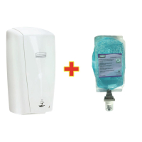 Automatic Foam Soap Dispenser | AutoFoam Hand Sanitizer System | Touch-Free Commercial Dispenser | Rubbermaid S813