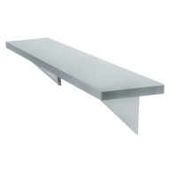Commercial Built-in Wall Shelf | Wall Mounted Storage Shelf | Stainless Steel | Lincat SSH12