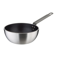 Aluminium Flared Saute Pan | Non-Stick Frying Pan | 200mm Diameter | Vogue T298