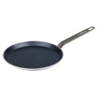 Commercial Crepe Pan | Non-Stick Aluminium Frying Pan | 8 Inch Round | Vogue T356