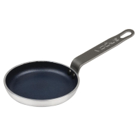 Commercial Blinis Pan | Non-Stick Aluminium Frying Pan | 120mm Diameter | Vogue T358