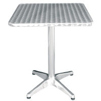 Square Bistro Table | Outdoor Dining Table | 600mm | Bolero U427