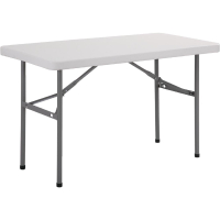 Rectangular Folding Table | 4ft Commercial Table | Portable Event Table | Bolero U543