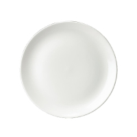Coupe Plates White 165mm | Restaurant Tableware | Porcelain Dinner Plates | Churchill Evolve U716