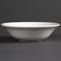 Oatmeal Bowls | Linear Porcelain Rice Bowls | 150mm Diameter | Olympia U853