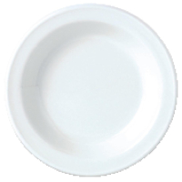 Butter Pad Dishes | White Ceramic Serving Dishes | 102mm Diameter | Steelite Simplicity V0034