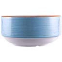 Stacking Soup Bowls | Blue Ceramic Soup Bowls | 285ml Capacity | Steelite Rio V3030