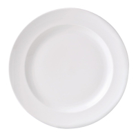 White Vogue Plates | Monaco Plates | 165mm Diameter | Steelite V6904