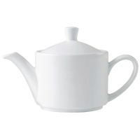 Teapot Lids | Replacement Teapot Covers | For 852ml Capacity | Steelite Monaco White Vogue V7434