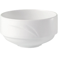 Unhandled Soup Bowls | Porcelain Soup Bowls | 284ml Capacity | Steelite Alvo V8772