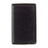 Rectangular Plates | Black Ceramic Plates | 168 x 270mm | Steelite Craft Liquorice VV1037
