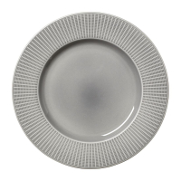 Gourmet Plates | Large Well Plates | 285mm Grey | Steelite Willow Mist VV1793