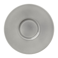 Gourmet Plates | Small Well Plates | 285mm Grey Porcelain | Steelite Willow Mist VV1795