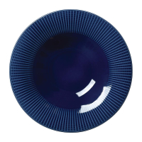 Gourmet Rimmed Coupe Bowls | Blue Porcelain Serving Bowls | 285mm | Steelite Willow Azure VV1805