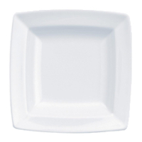 Square Plates 132mm | Energy Collection | White Porcelain | Churchill Alchemy W118