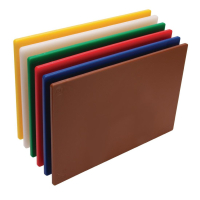 Low Density Chopping Board Set | Kitchen Cutting Boards | 6 Colour-Coded Boards | Hygiplas W356