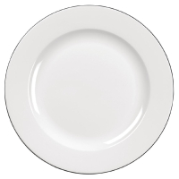 White Dinner Plates | Mono Plates | 252mm Porcelain | Churchill Alchemy W558