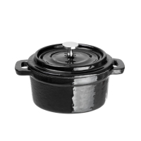 Cast Iron Round Mini Pot | Mini Casserole Dish | 13cm | Y259
