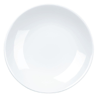 Coupe Plates | Churchill Alchemy Balance | White Ceramic Crockery | 268mm | Churchill Y844