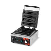 Commercial Stick Lolly Waffle Maker | Waffle Machine | Stainless Steel | Modena STWF1