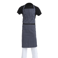 Butchers Apron | Navy Stripe Apron | Extra Large Size | Whites A662