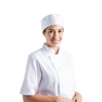 Chef Beanie | Cool Vent Chef Hat | White Kitchen Headwear | Chef Works A703