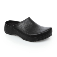 Commercial Kitchen Clogs | Non-Slip Work Shoes | Waterproof | Birkenstock Super Birki Black 36 A899-36